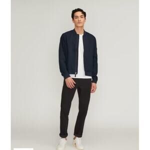 NWT Everlane Mens Slim 4-Way Stretch Organic Jean Black 32x30